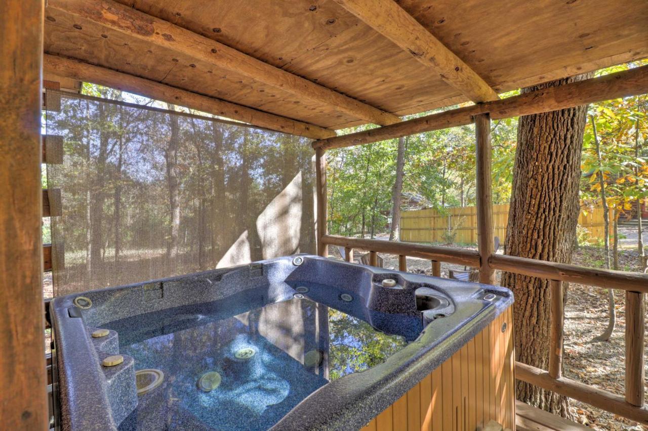 Broken Bow Cabin With Hot Tub And Bbq - 4 Mi To Lake! Stephens Gap エクステリア 写真