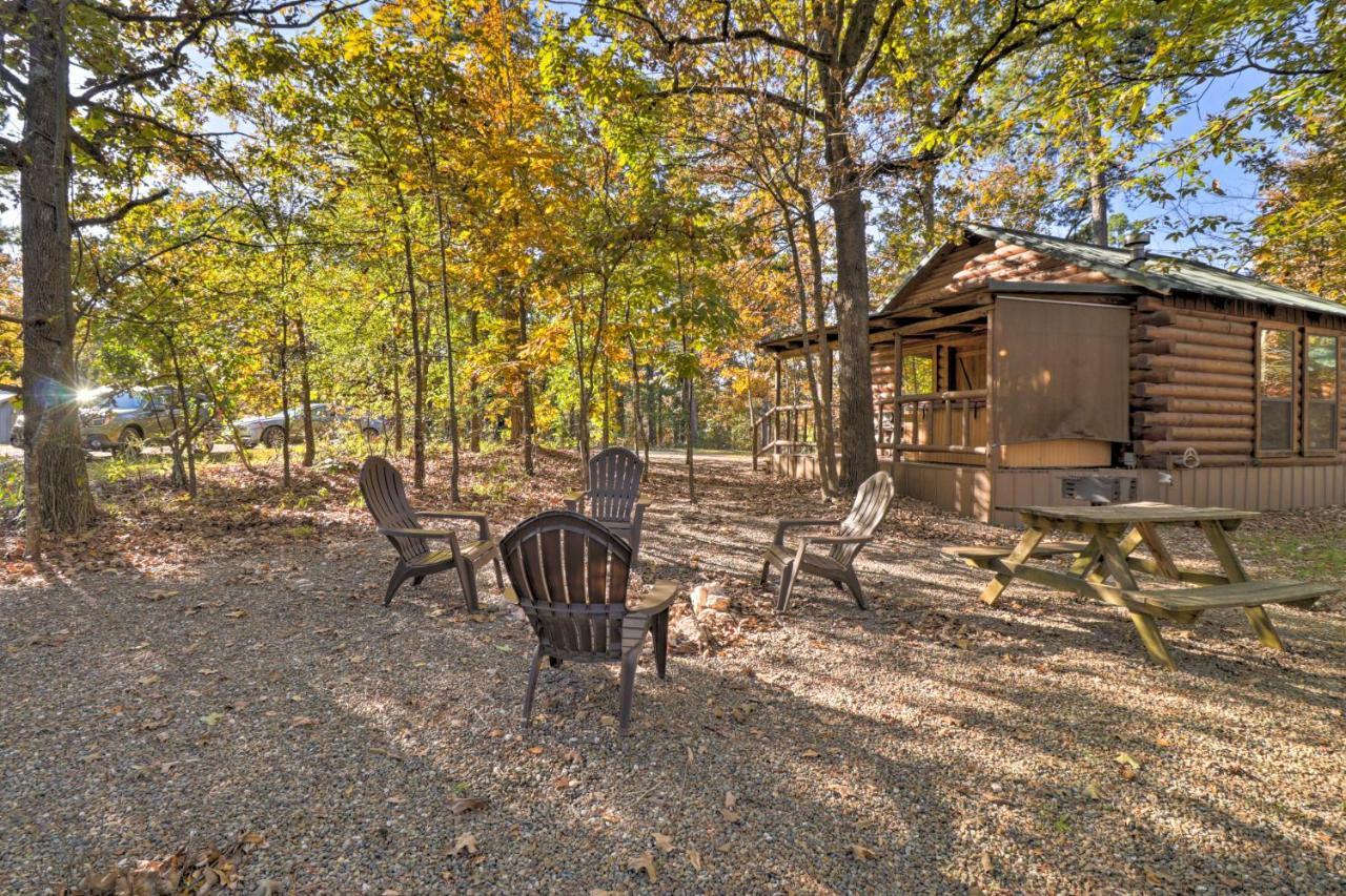 Broken Bow Cabin With Hot Tub And Bbq - 4 Mi To Lake! Stephens Gap エクステリア 写真