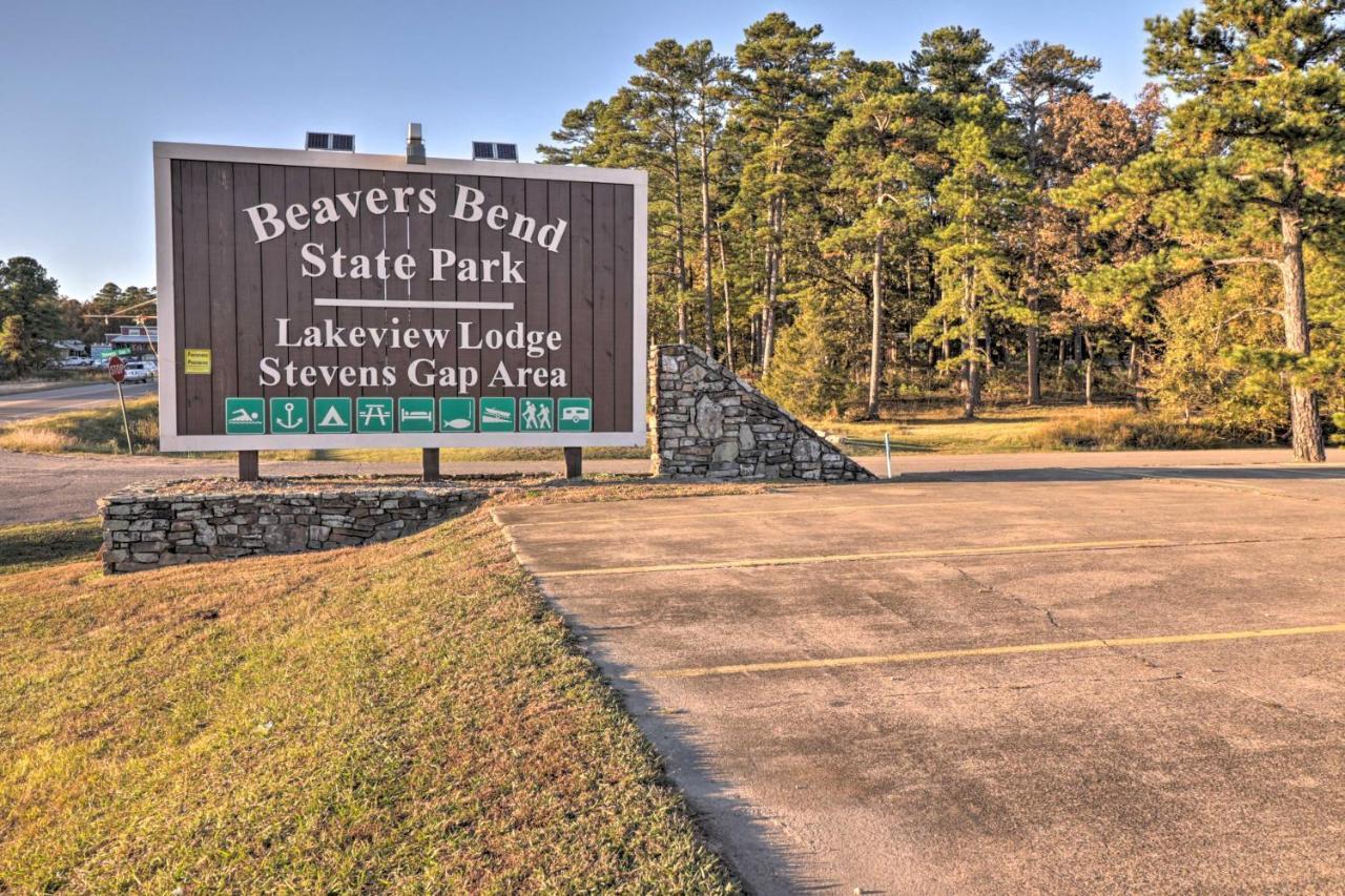 Broken Bow Cabin With Hot Tub And Bbq - 4 Mi To Lake! Stephens Gap エクステリア 写真